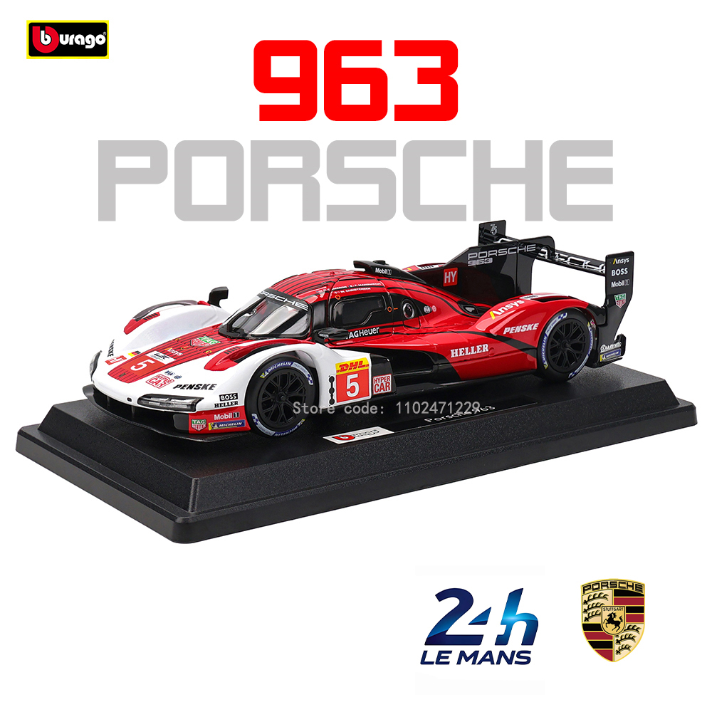 Model Kit Formula 1 - Bbugo 1:24 포르쉐 963 24 합금