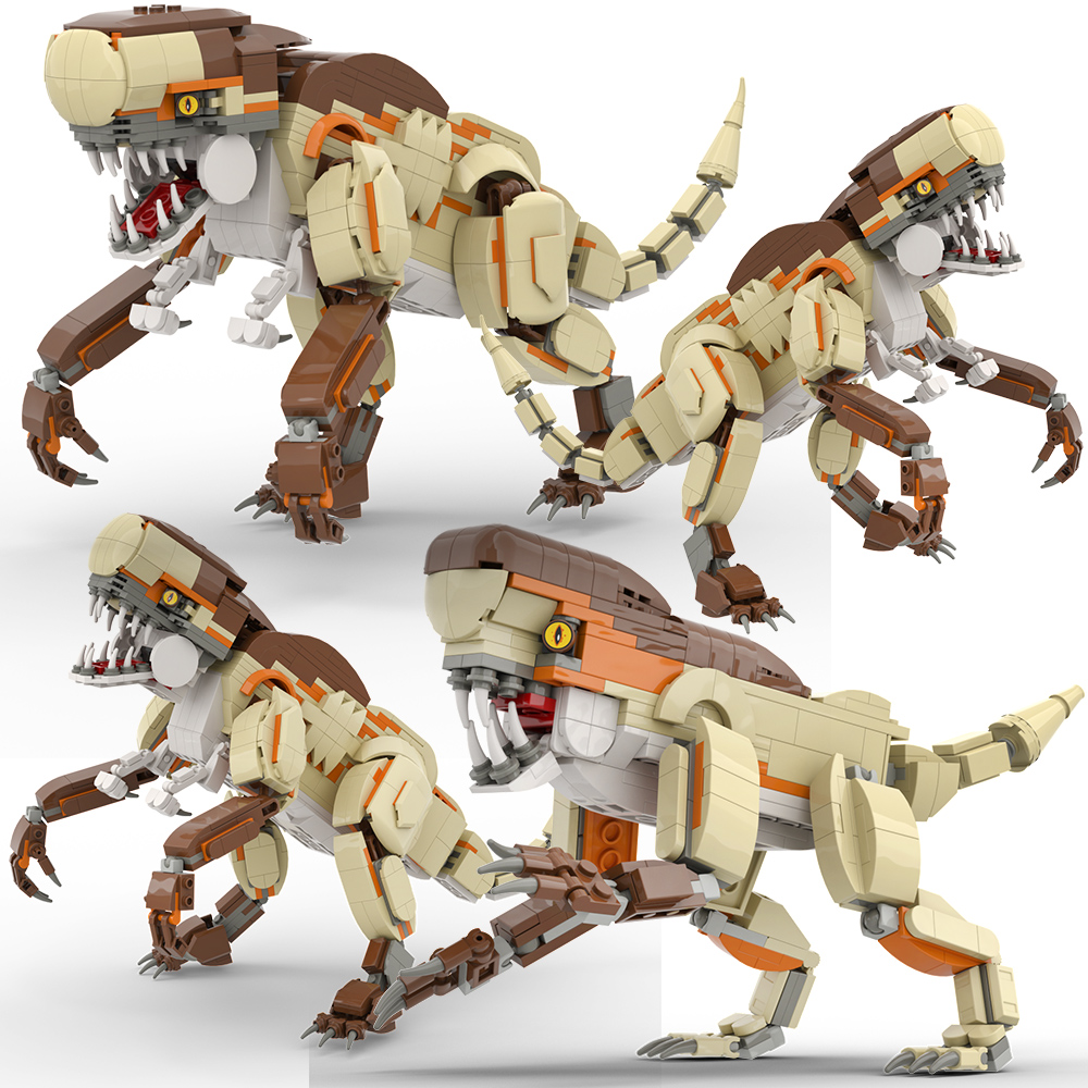 Model Kit Lego - 거대 공룡 블록 세트 - 창의적인