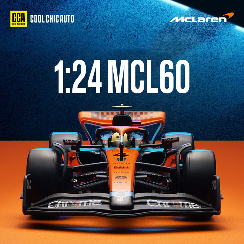 Model Kit Formula 1 - 1:24 맥라렌 MCL60 미니어처 자동차 합금
