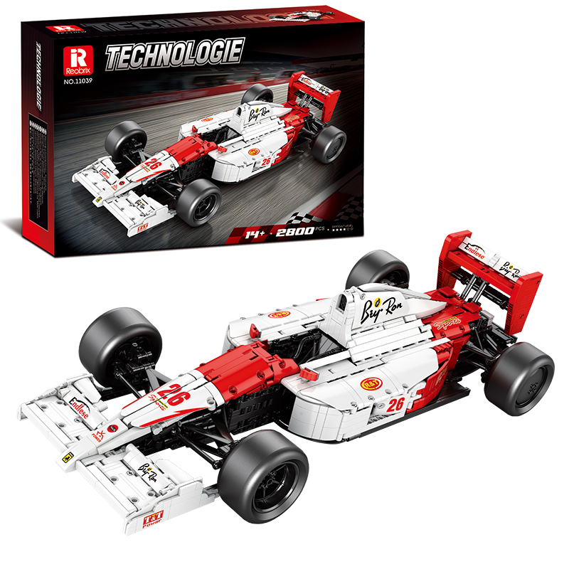 Model Kit Formula 1 - 2800PCS MP4 포뮬러 레이싱 카 블록