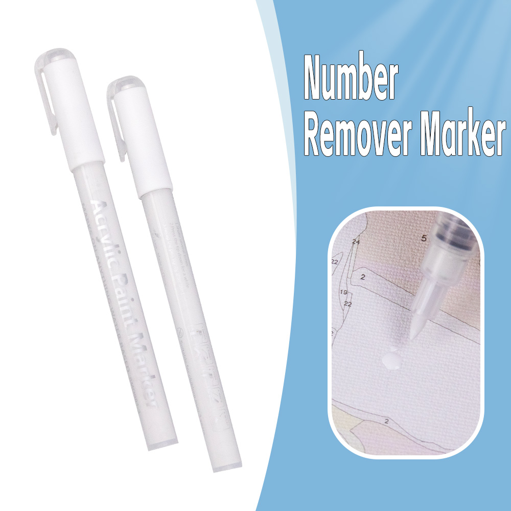 Model Kit Paint Remover - 숫자 제거 마커, 디지털 페인팅 키트용