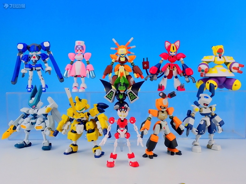 Model Kit Medabots - 반다이 카와이 액션 피규어 가샤폰 메다로트