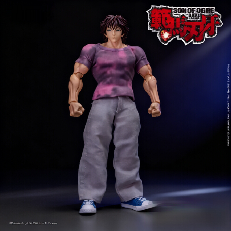 Model Kit Baki - 1/12 스케일 애니메이션 바키 한마 오니