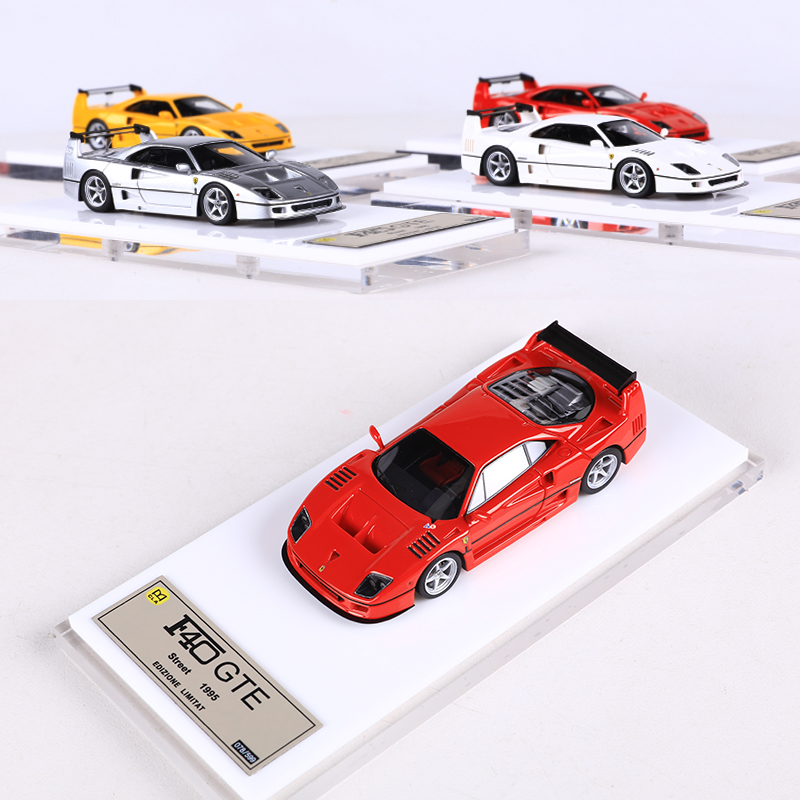 Model Kit Formula 1 - DMH F40 수지 모델 자동차 1:64