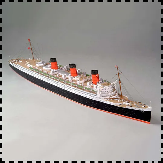 Model Kit Queen Mary - 1:400 스케일 영국 왕실 우편 기선