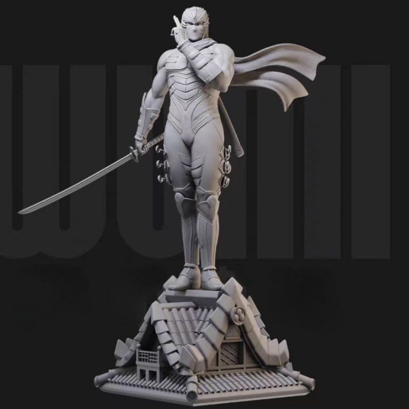 미니어처 블랙 로브 닌자 류 송진 피규어 조립 모델 키 - Model Kit Baki 리뷰 및 가격