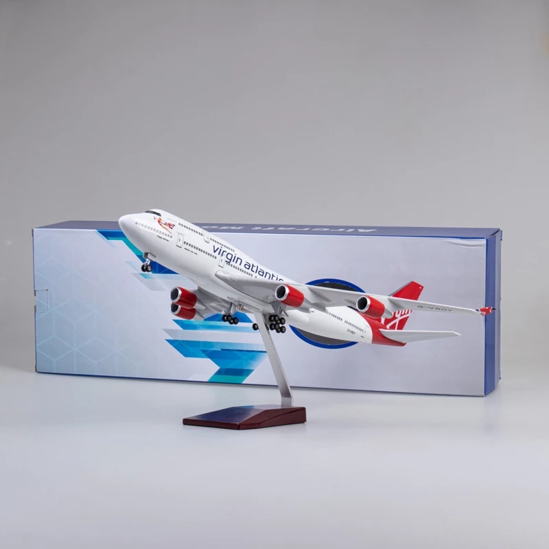 47cm 버진 아틀란틱 B747 비행기 모형 레진 플라 - Model Kit Medabots 리뷰 및 가격