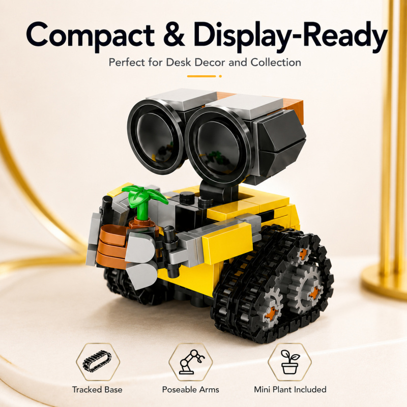 미니 로봇 빌딩 블록 세트, 식물 액세서리가 포함된 귀 - Model Kit Lego 리뷰 및 가격