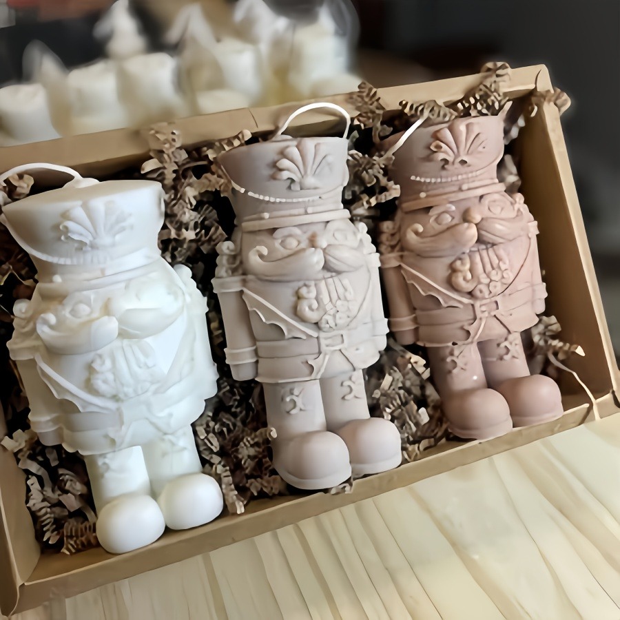 3D 호두까기 인형 장식품 제작용 실리콘 몰드, 석고, - Model Kit Cement 리뷰 및 가격