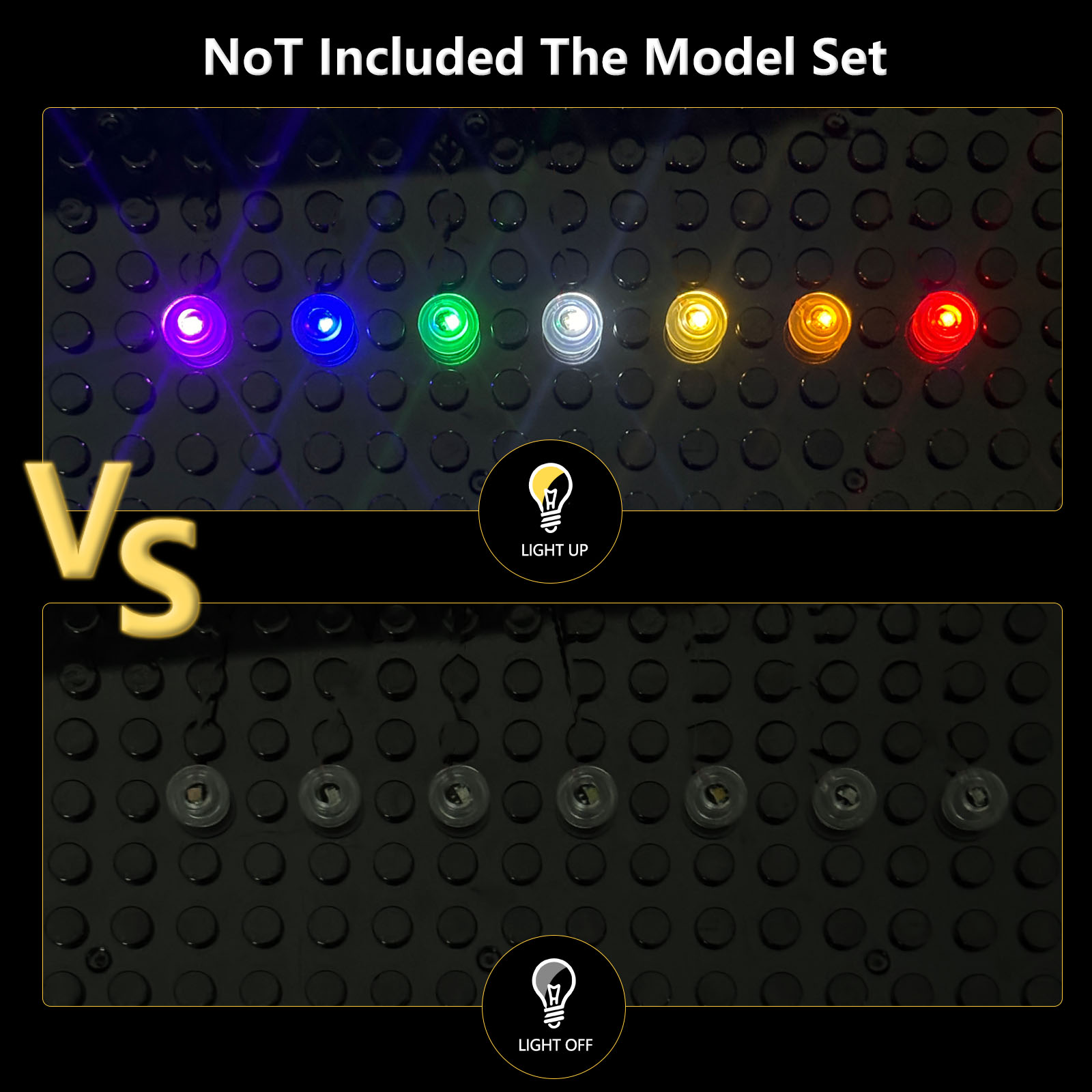 10 PCS 다채로운 LED 조명 키트, 레고 빌딩 블 - Model Kit Lego 리뷰 및 가격