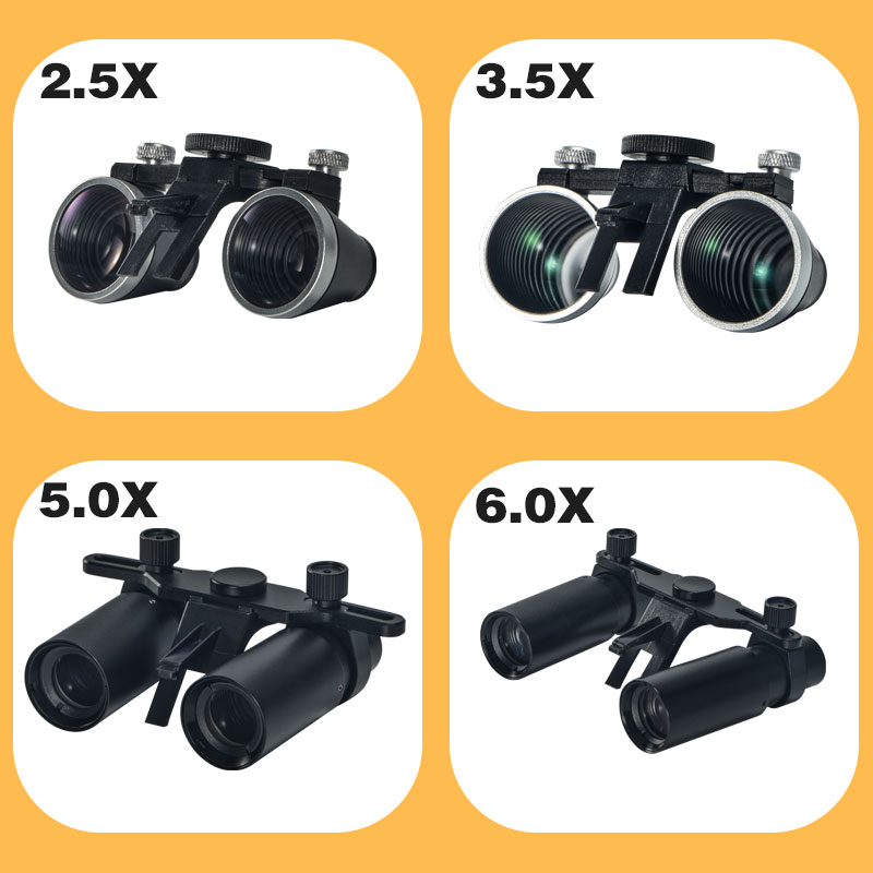 치과 2.5X 3.5X 루페 배율 쌍안 수술 수술 돋보 - Magnifier With Light 리뷰 및 가격