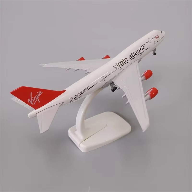 20cm 모델 비행기 영국 버진 아틀란틱 B747 항공 - Model Kit Medabots 리뷰 및 가격