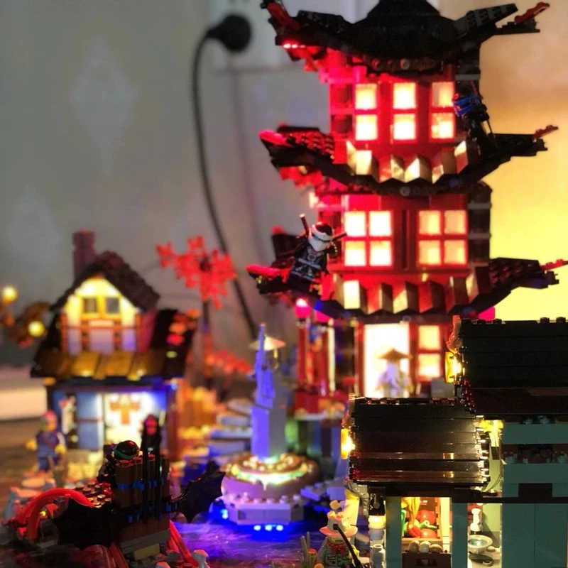 레고 에어지츠 사원 70751 조립 블록용 LED 조명 - Model Kit Lego 리뷰 및 가격