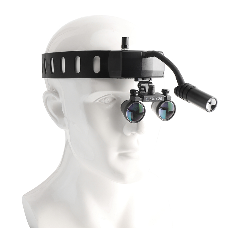 루페 안경 타입 5W LED 조명 실험실 의료용 루페  - Magnifier With Light 리뷰 및 가격