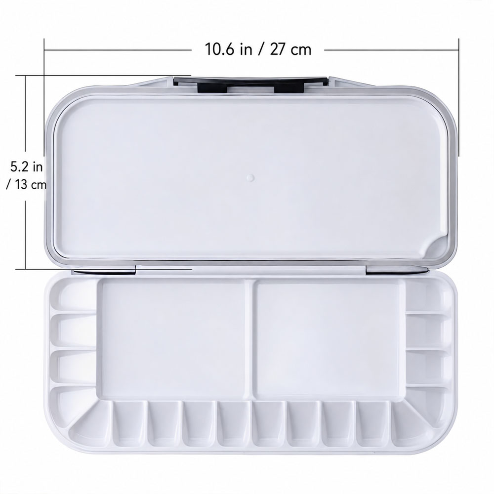 접이식 밀폐형 18칸 페인트 팔레트, 2개의 혼합 공간 - Model Kit Paint Remover 리뷰 및 가격