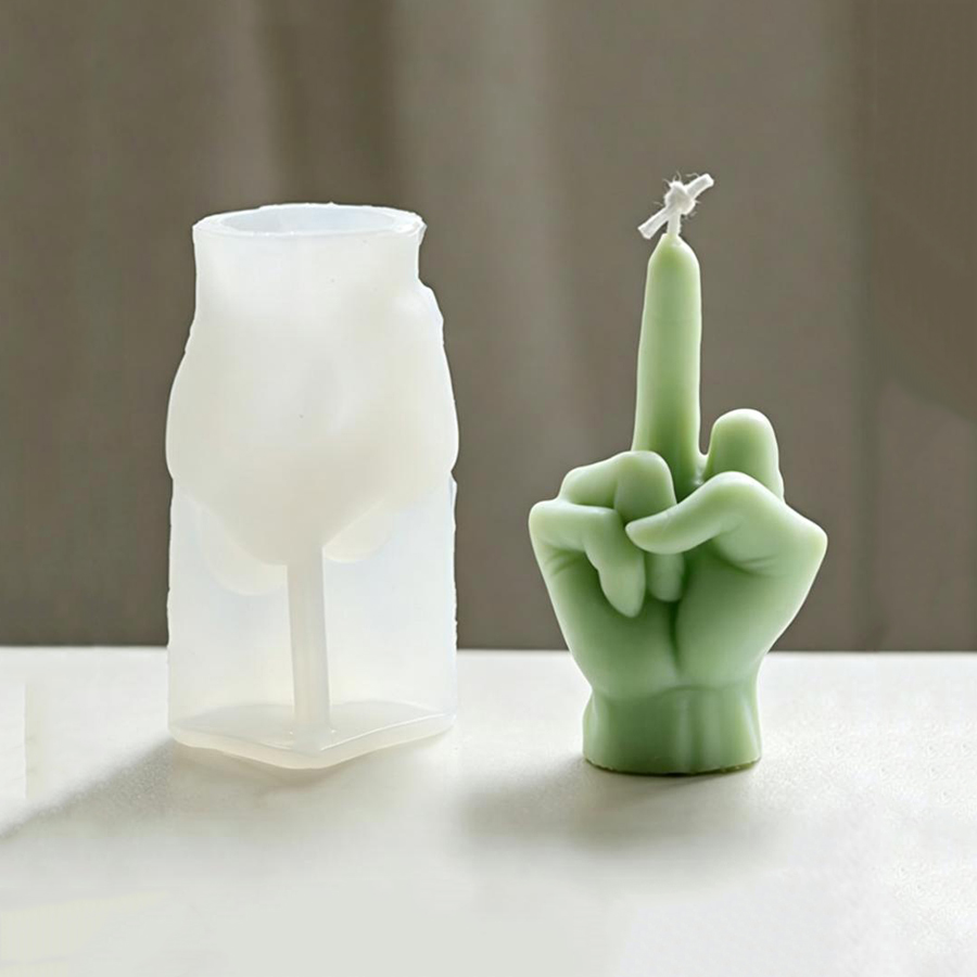 DIY 손가락 모양 실리콘 양초 몰드, 3D 중간 손가 - Model Kit Cement 리뷰 및 가격