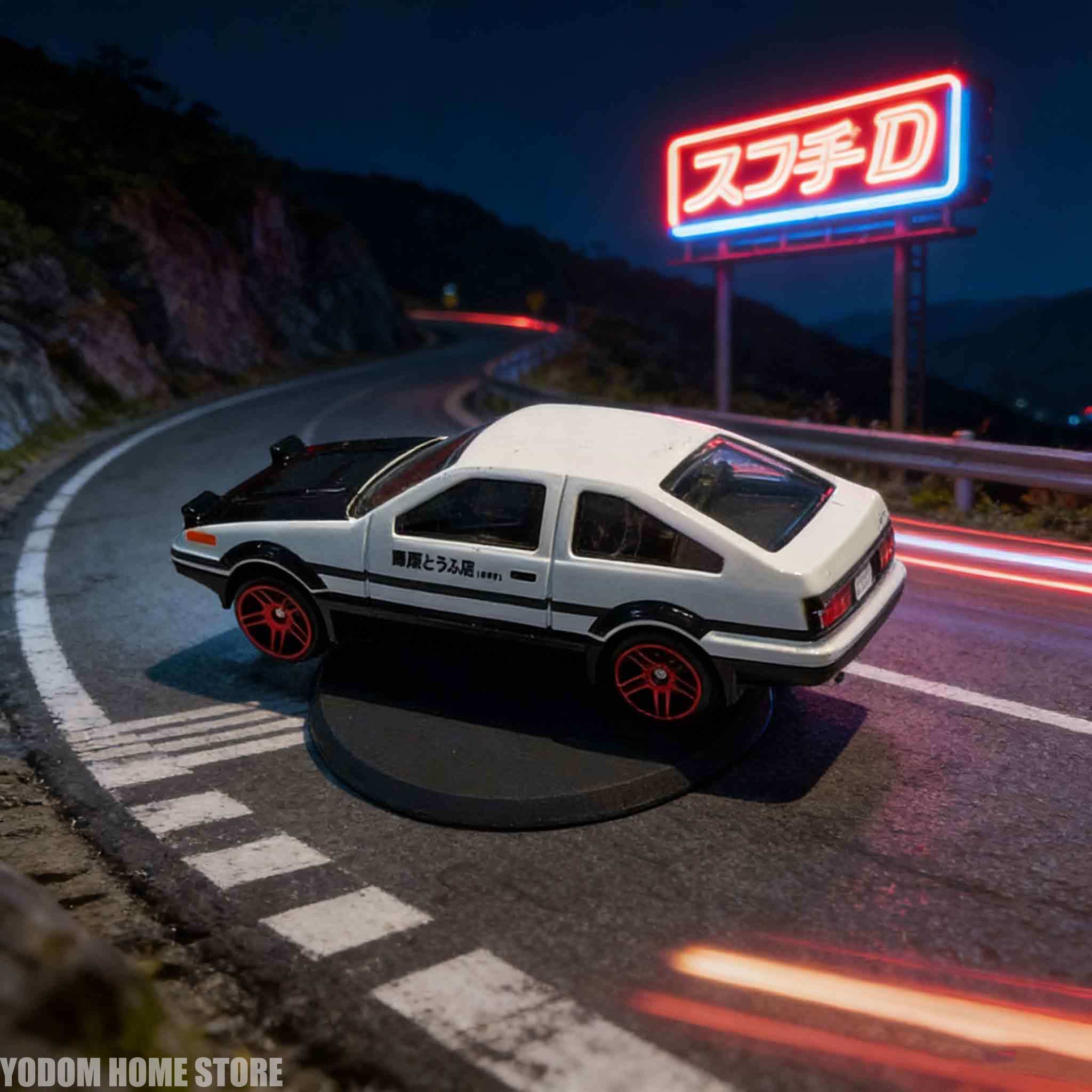 이니셜 D AE86 미니카 모델 대시보드 장식 (D자  - Model Kit Initial D 리뷰 및 가격