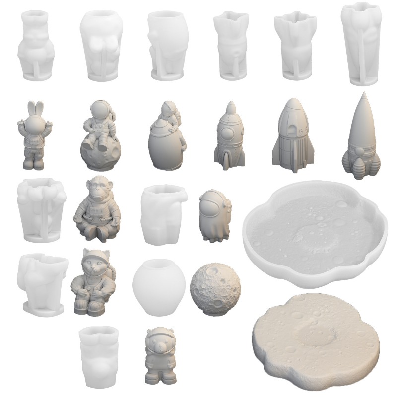 3D 우주 비행사 실리콘 양초 금형 수제 항공 우주 테 - Model Kit Cement 리뷰 및 가격