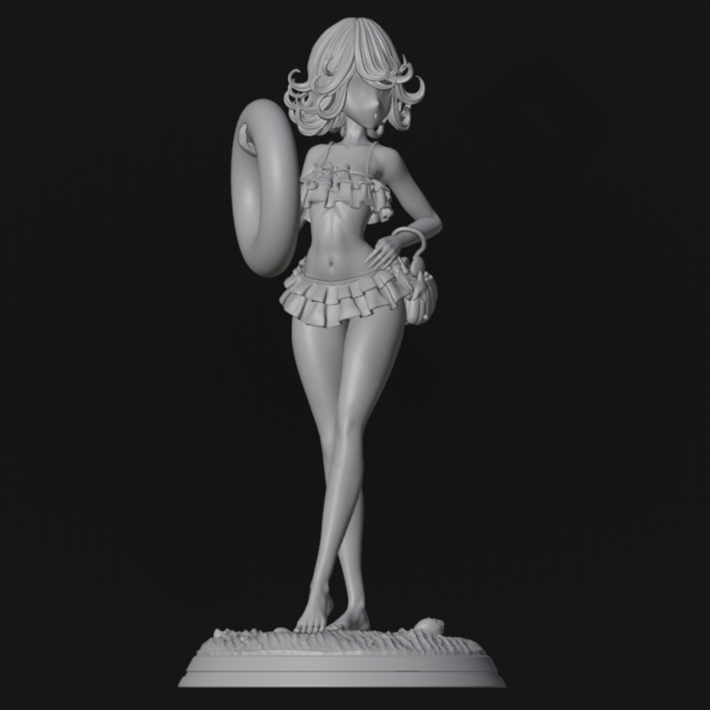 1/24 3d 인쇄 모델 키트 해변 예쁜 소녀 수지 그 - Model Kit Baki 리뷰 및 가격