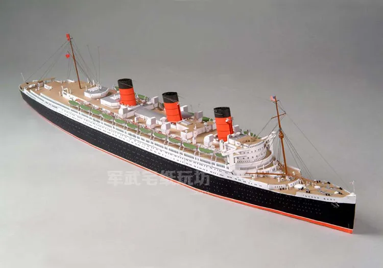 1:400 스케일 영국 왕실 우편 기선 RMS 퀸 메리 - Model Kit Queen Mary 리뷰 및 가격