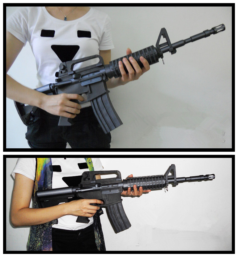1:1 Lifesize M4A1 콜트 카빈 소총 군인  - Model Kit Lego 리뷰 및 가격