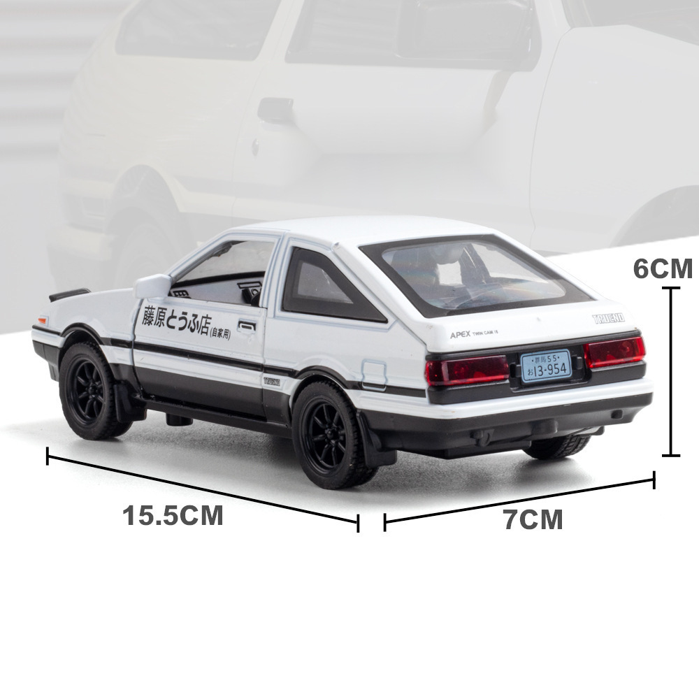 1:32 이니셜 D AE86 합금 자동차 모형 다이캐스 - Model Kit Initial D 리뷰 및 가격