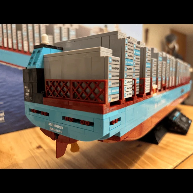 새로운 2026년형 이중 연료 컨테이너 선박 브릭 퍼즐 - Model Kit Lego 리뷰 및 가격