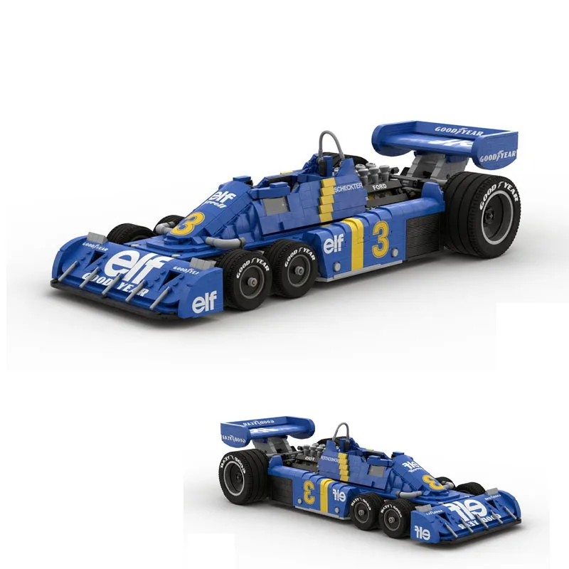 새로운 MOC-158318P34 1976 스케일 1:8 - Model Kit Formula 1 리뷰 및 가격